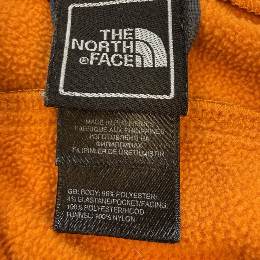 The North Face Men's Small S‎ Apex Flex Jacket Gray With Orange Accents